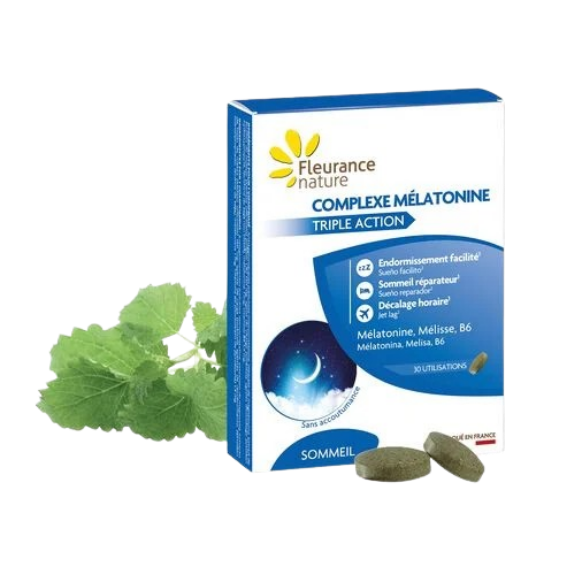 Complexe mélatonine - Fleurance nature, produit pour dormir, sommeil