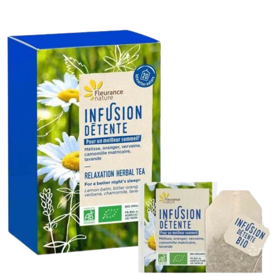 Infusion détente - Fleurance nature, infusion pour le sommeil, dormir