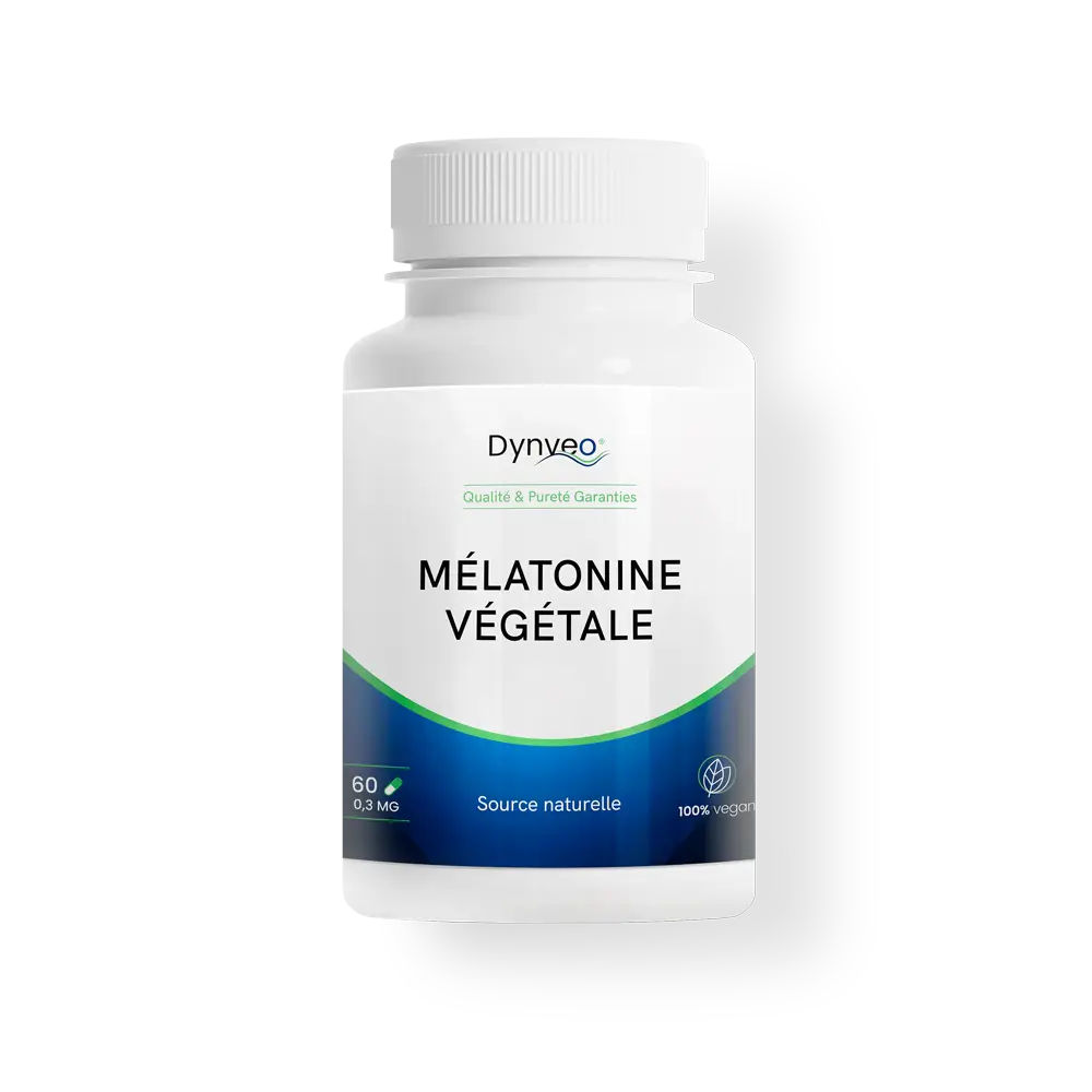 Mélatonine végétale 0,3mg - Dynveo, produit pour mieux dormir.