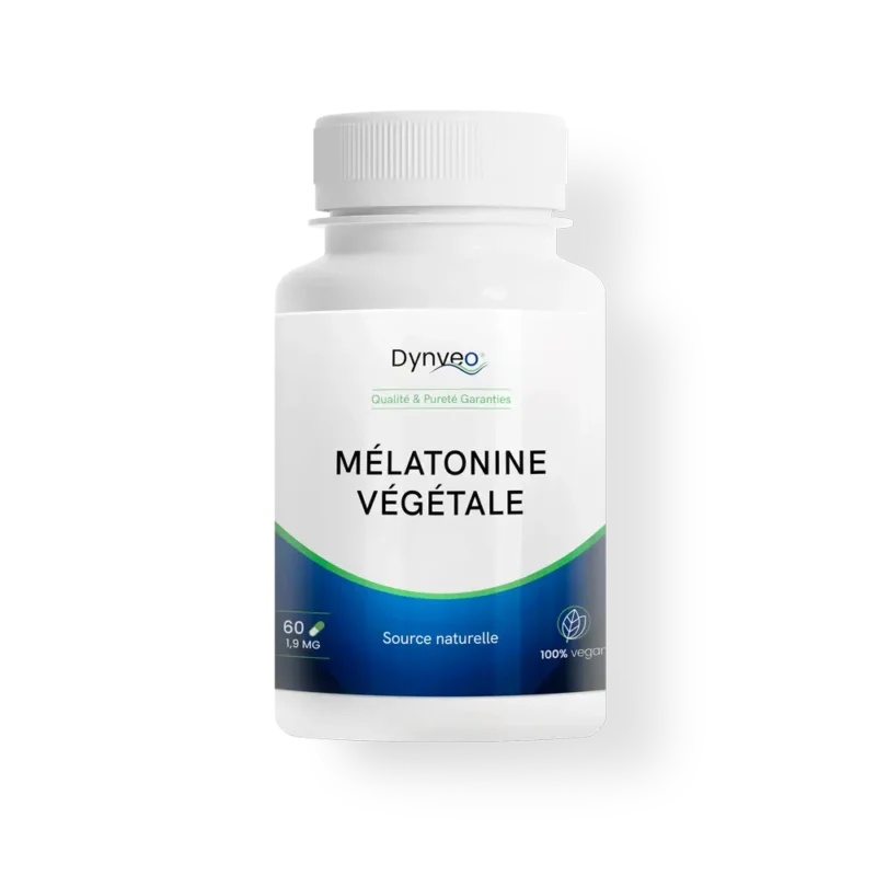 Mélatonine Végétale 1,9mg, 60 pilules, dynveo