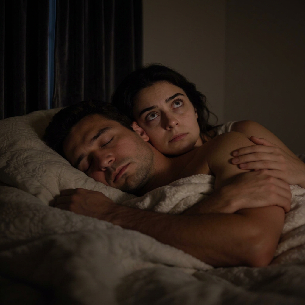 Couple, sommeil décalé, difficulté à dormir