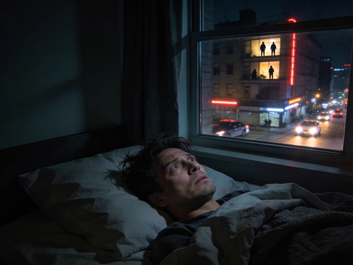 Ville, sommeil, bruit, urbain